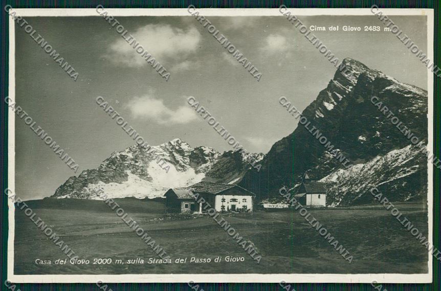 Bolzano Passo di Giovo Casa Cima Foto cartolina ZC2859 – fronte