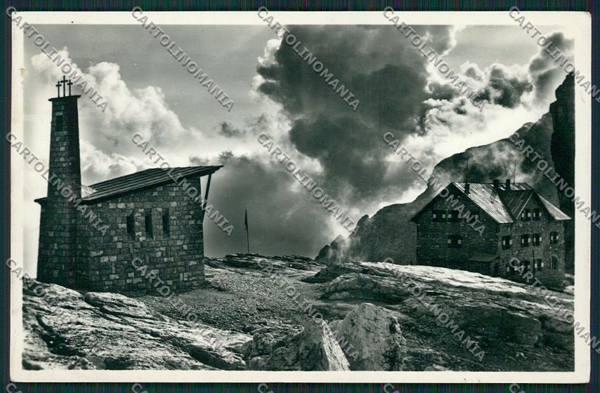 Trento Dolomiti di Brenta Rifugio Tommaso Pedrotti Foto cartolina ZC2876 – fronte