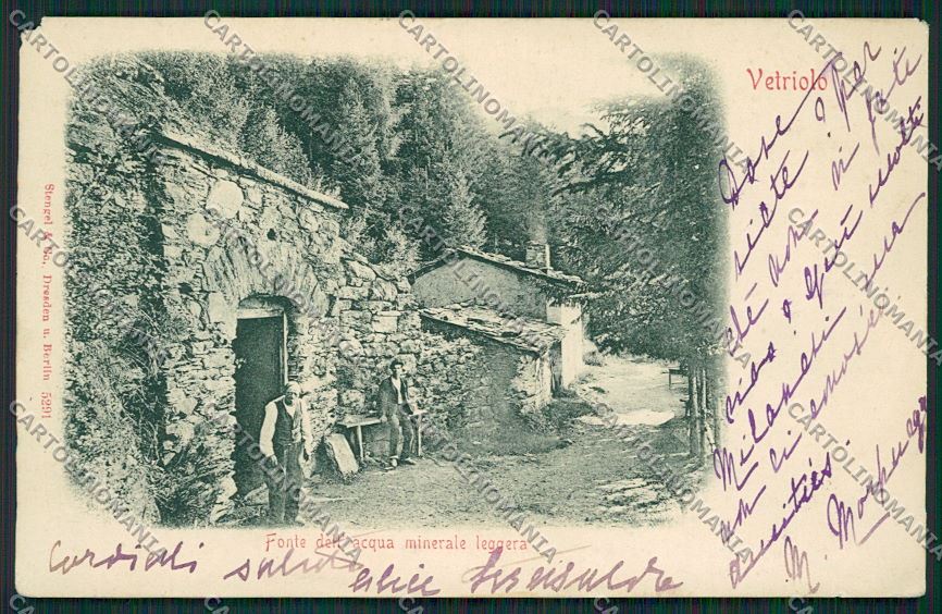 Trento Vetriolo cartolina ZC2908 – fronte