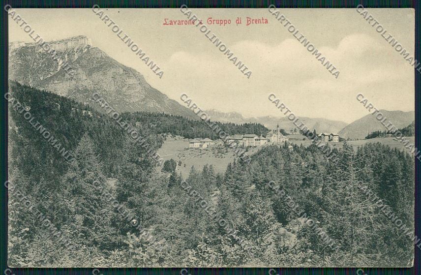 Trento Lavarone cartolina ZC2911 – fronte
