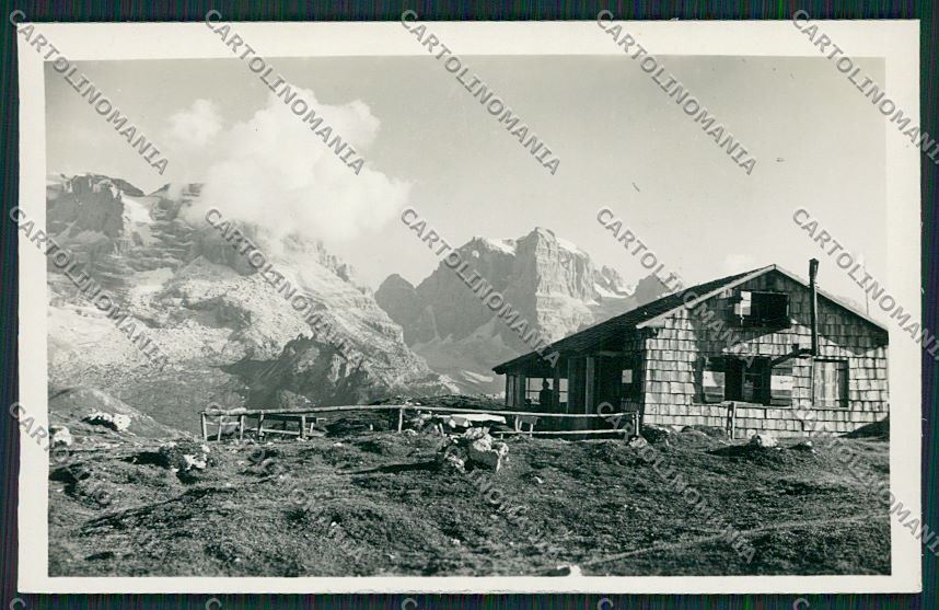 Trento Dolomiti di Brenta Rifugio Monte Spinale Foto cartolina ZC2927 – fronte
