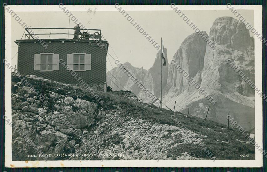 Trento Passo di Sella Foto cartolina ZC2929 – fronte