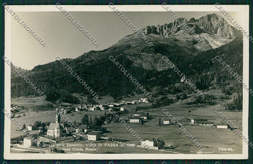 Trento Vigo di Fassa Foto cartolina ZC2936 – fronte