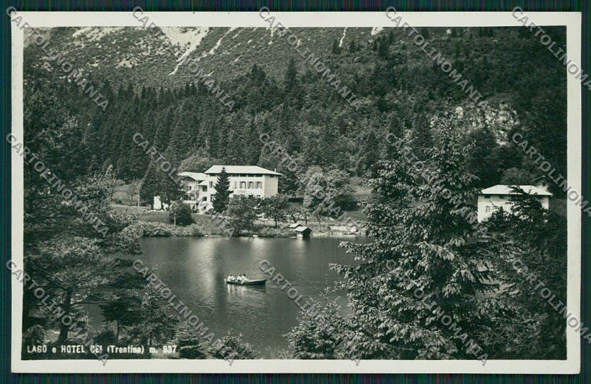 Trento Villa Lagarina Lago di Cei Foto cartolina ZC2974 – fronte