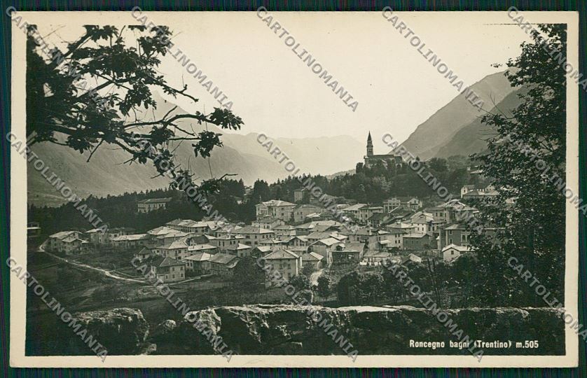 Trento Roncegno Bagni Foto cartolina ZC2975 – fronte