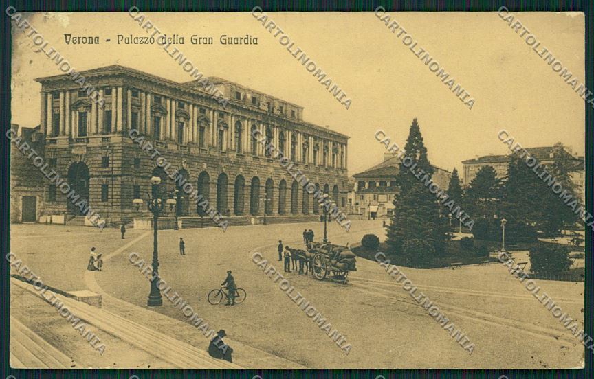 Verona Città Palazzo della Gran Guardia MACCHIA cartolina ZC3000 – fronte
