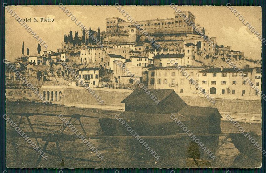 Verona Città Castel San Pietro cartolina ZC3018 – fronte