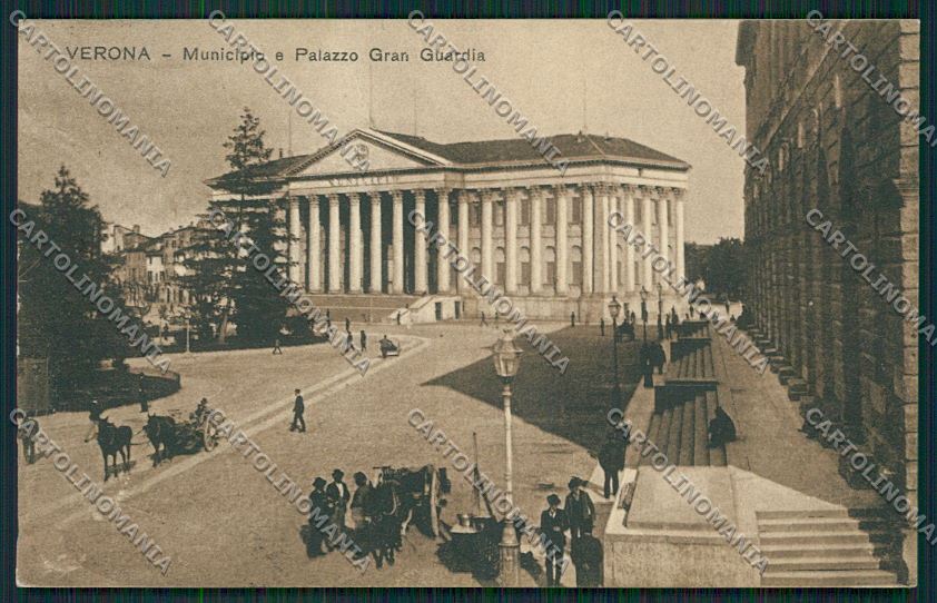 Verona Città Municipio e Palazzo di Gran Guardia cartolina ZC3022 – fronte