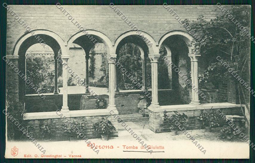 Verona Città Tomba di Giulietta cartolina ZC3036 – fronte