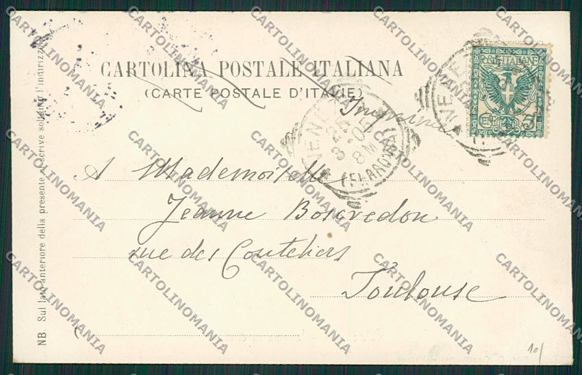 Verona Città Tomba di Giulietta cartolina ZC3036 – retro