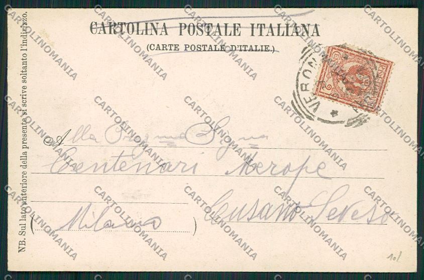 Verona Città cartolina ZC3045 – retro