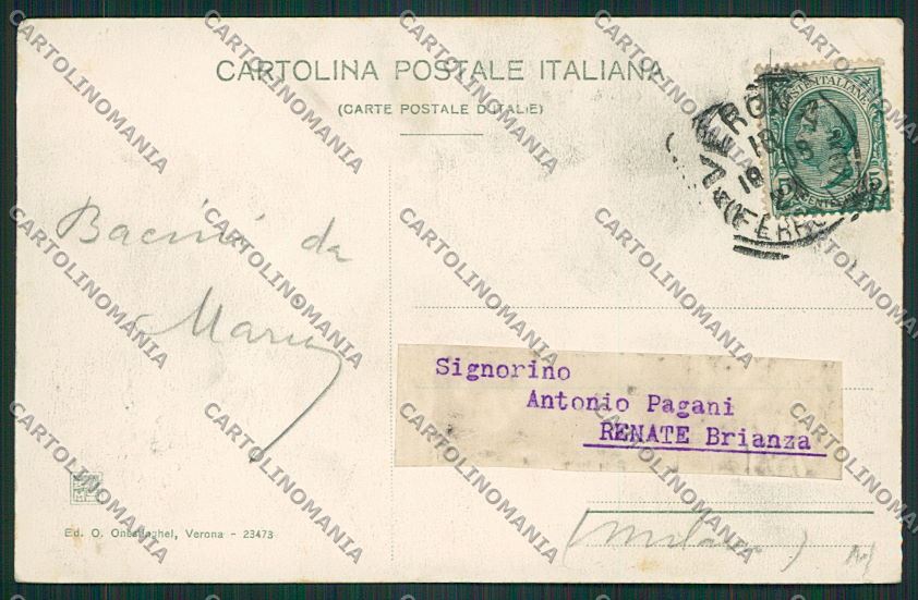 Verona Città cartolina ZC3052 – retro