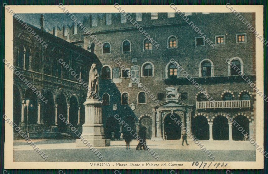 Verona Città Palazzo del Governo Chiaro di Luna cartolina ZC3102 – fronte