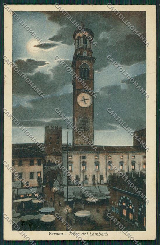 Verona Città Chiaro di Luna PéIEGATA cartolina ZC3148 – fronte