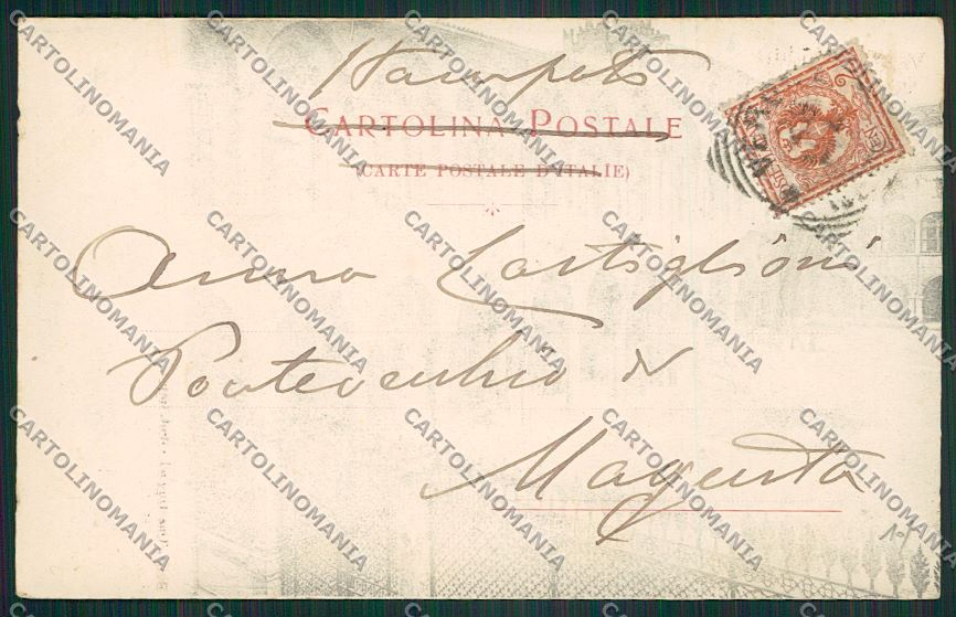 Verona Città Prefettura cartolina ZC3163 – retro