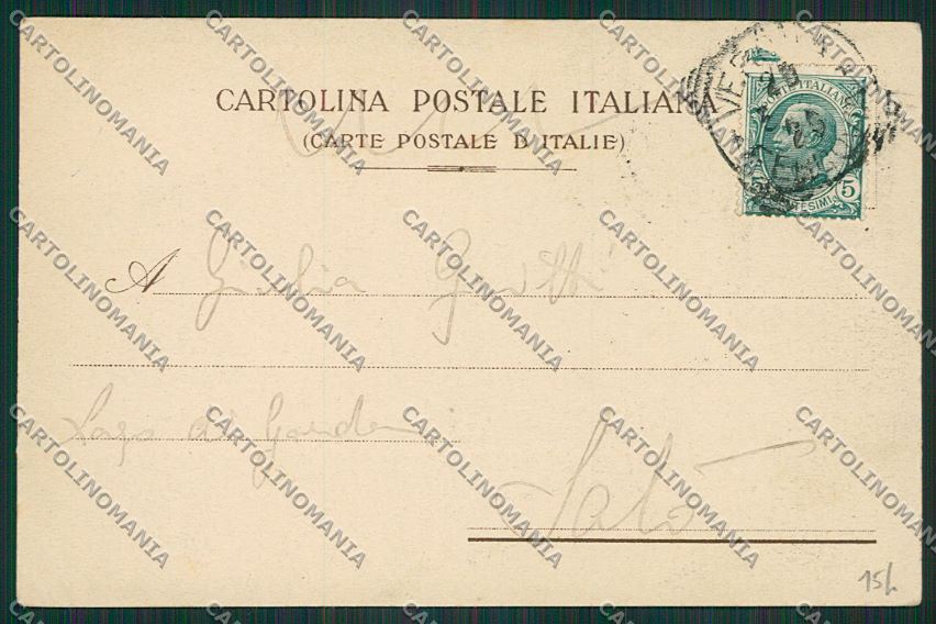 Verona Città STRAPPINI cartolina ZC3212 – retro