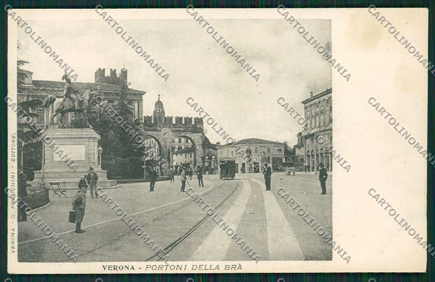 Verona Città Portoni della Bra cartolina ZC3218 – fronte