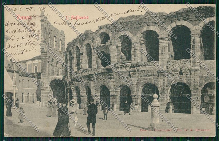Verona Città Anfiteatro cartolina ZC3220 – fronte