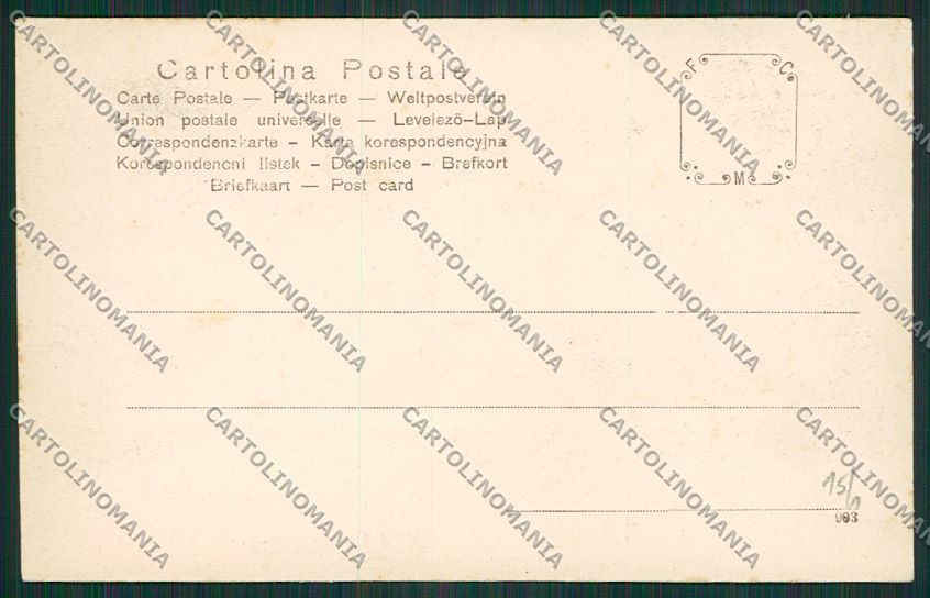 Verona Città Tomba di Giulietta Romeo cartolina ZC3222 – retro