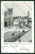 Verona Città Portoni Piazza Vittorio Emanuele cartolina ZC3236 – fronte