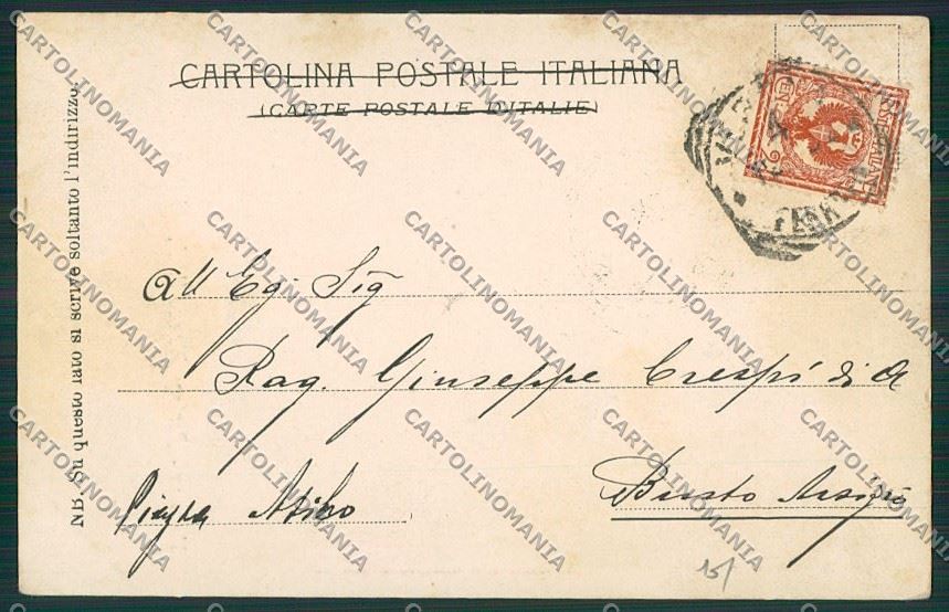 Verona Città Portoni Piazza Vittorio Emanuele cartolina ZC3236 – retro