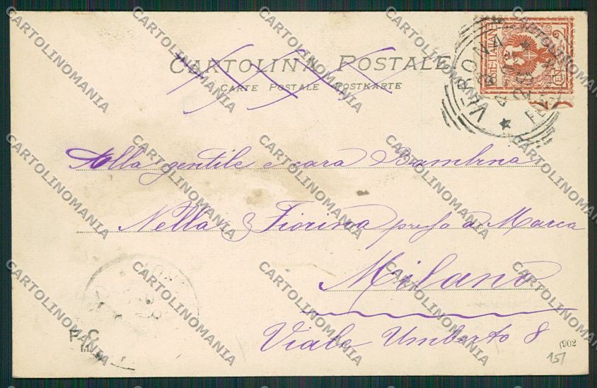 Verona Città Municipio cartolina ZC3243 – retro