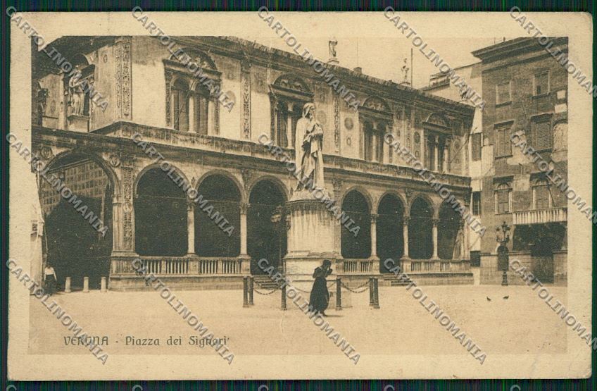 Verona Città PIEGHINE cartolina ZC3259 – fronte