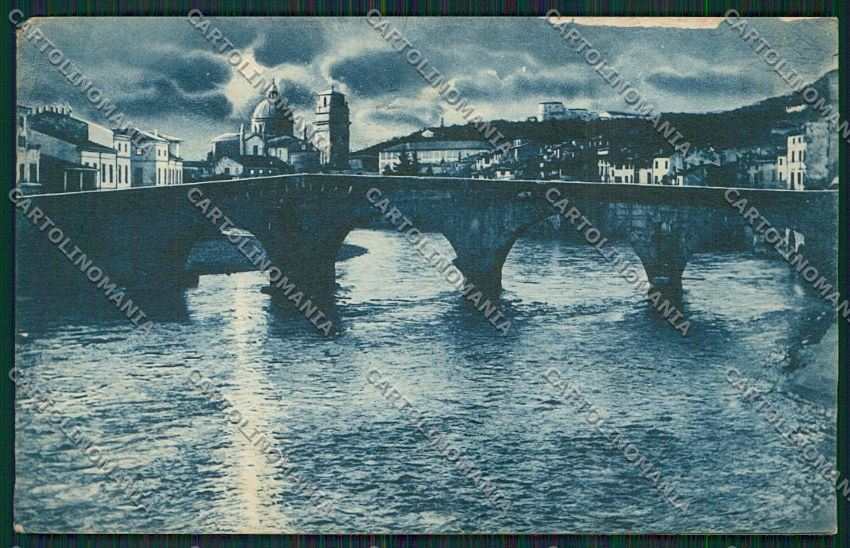 Verona Città ABRASA Chiaro di Luna cartolina ZC3280 – fronte