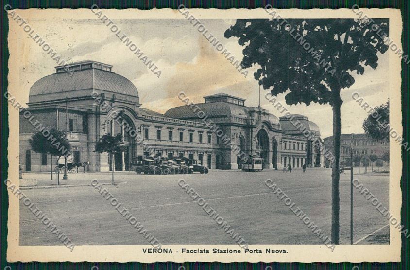 Verona Città Stazione Porta Nuova cartolina ZC3283 – fronte