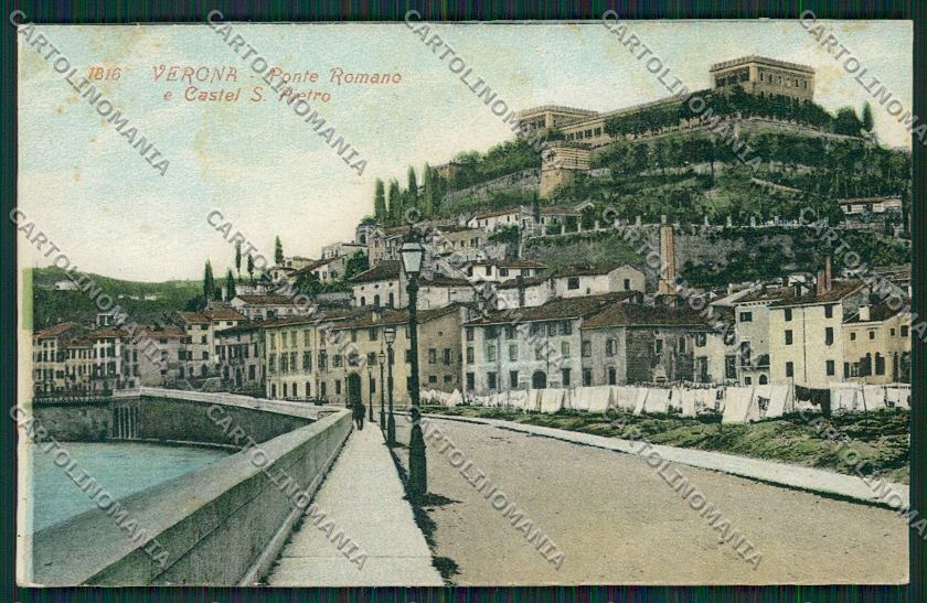 Verona Città Castel San Pietro cartolina ZC3285 – fronte