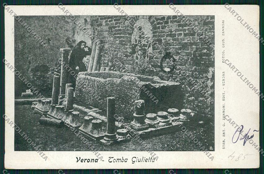 Verona Città Tomba di Giulietta cartolina ZC3316 – fronte