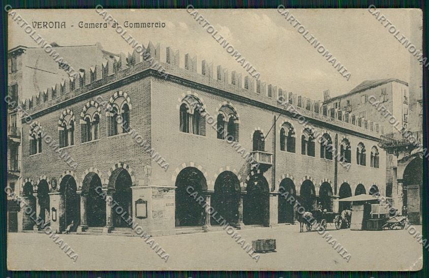 Verona Città Camera di Commercio cartolina ZC3323 – fronte