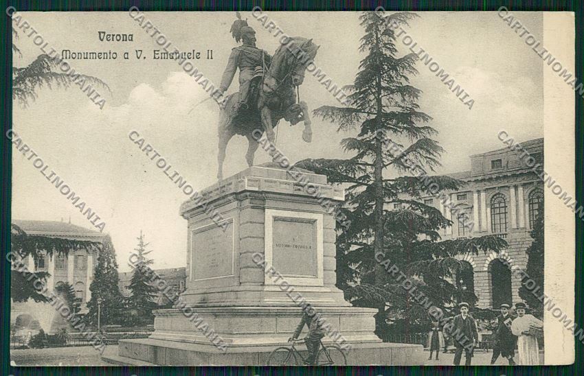 Verona Città Monumento Vittorio Emanuele II Alterocca cartolina ZC3335 – fronte