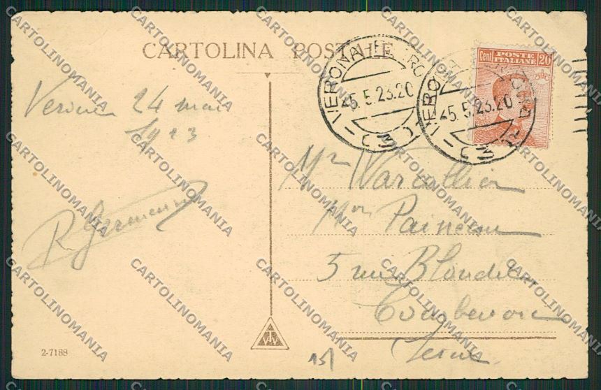 Verona Città cartolina ZC3350 – retro