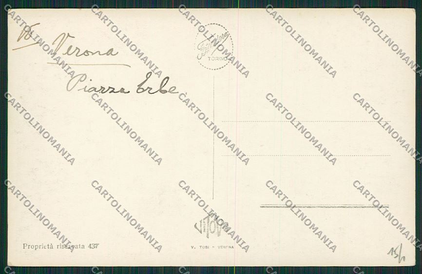 Verona Città Foto cartolina ZC3371 – retro