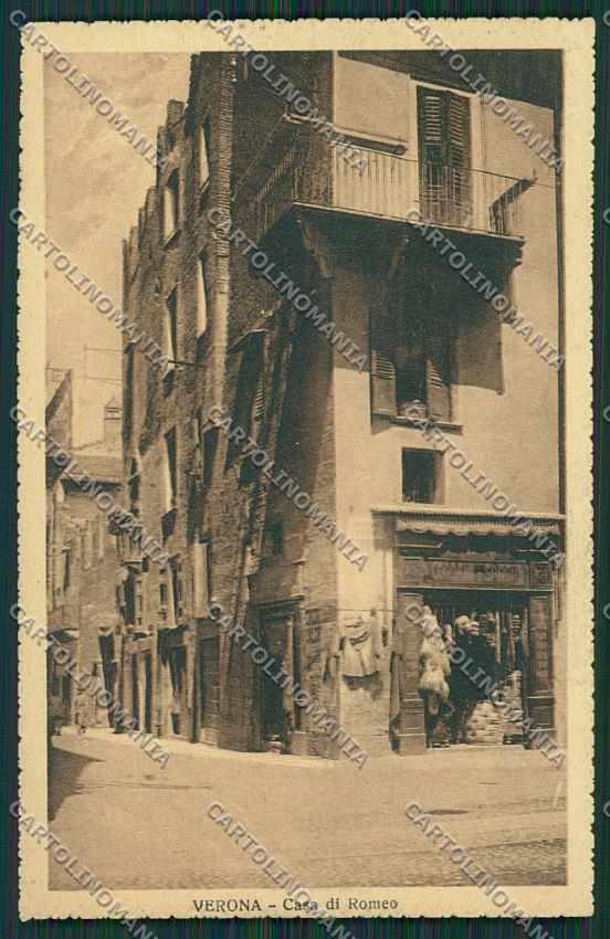 Verona Città Casa di Romeo cartolina ZC3381 – fronte