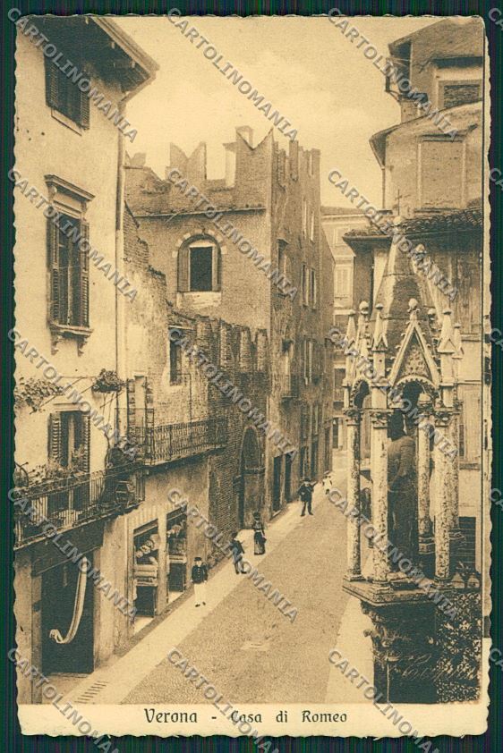 Verona Città Casa di Romeo cartolina ZC3383 – fronte