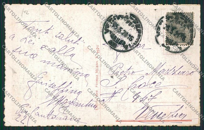 Verona Città Saluti da cartolina ZC3385 – retro