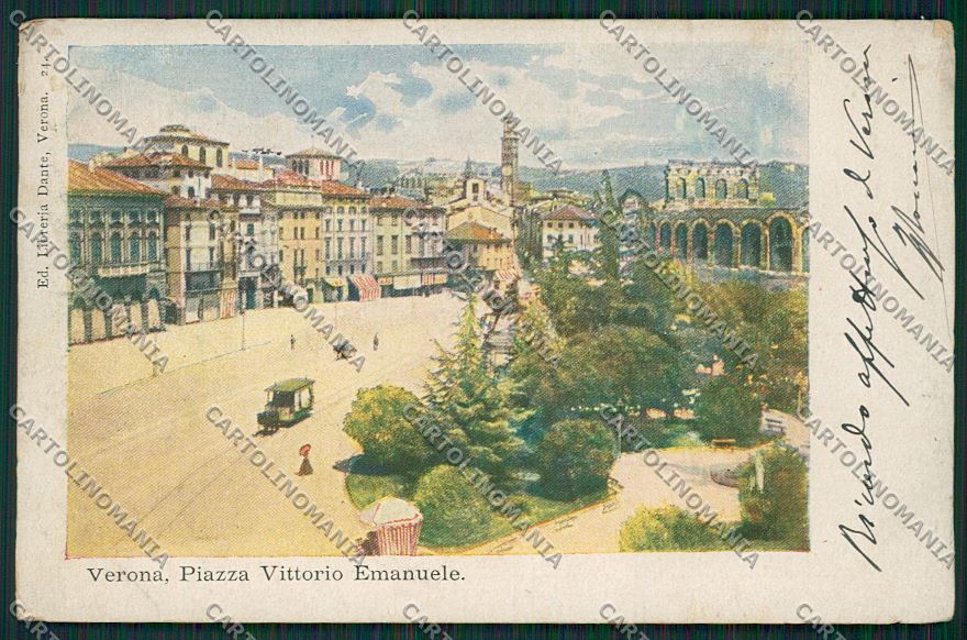 Verona Città RIPARATA cartolina ZC3397 – fronte