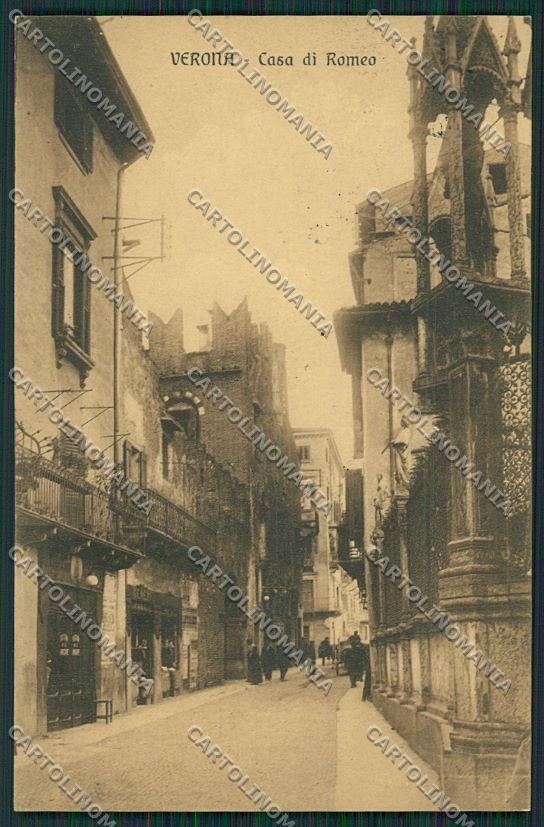 Verona Città Casa di Romeo cartolina ZC3434 – fronte