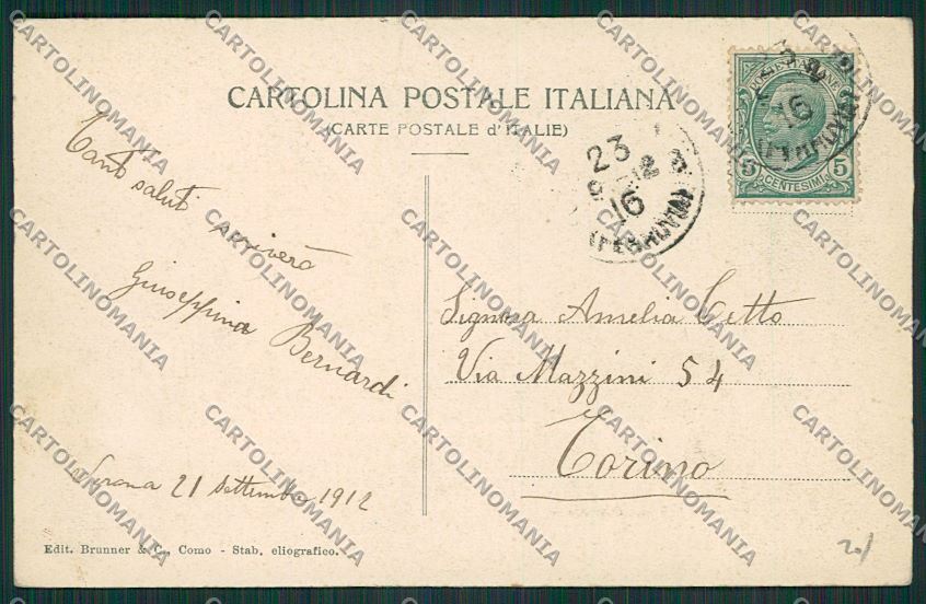 Verona Città cartolina ZC3436 – retro