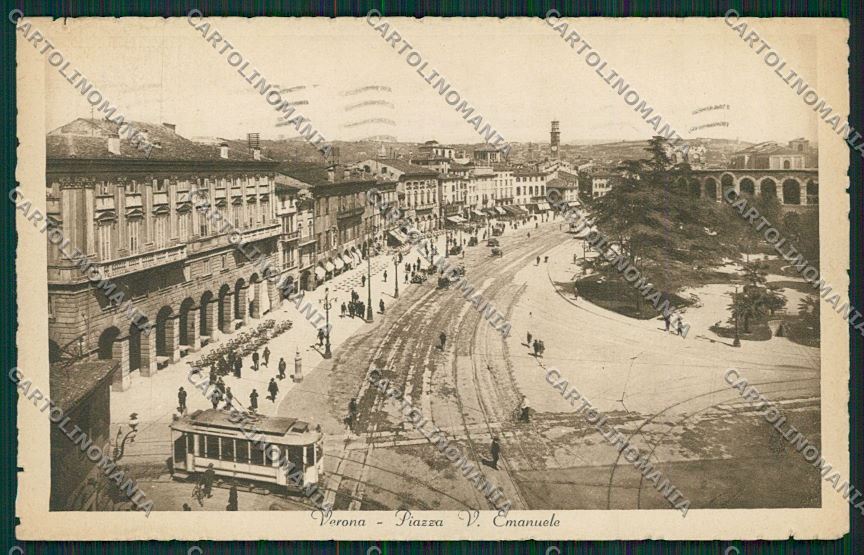 Verona Città PIEGA cartolina ZC3439 – fronte