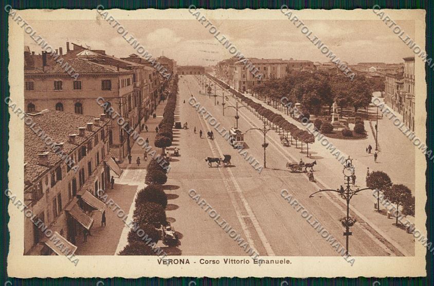 Verona Città Tram cartolina ZC3474 – fronte