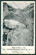 Verona Ponte di Veja Congresso CAI 1909 cartolina ZC3475 – fronte