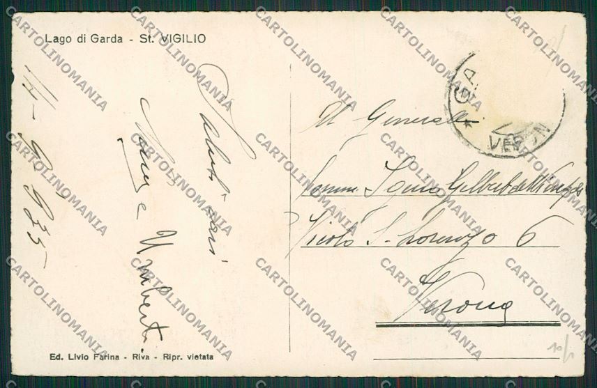 Verona San Vigilio Foto cartolina ZC3515 – retro