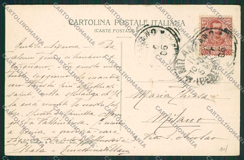 Brescia Isola del Garda cartolina ZC3526 – retro