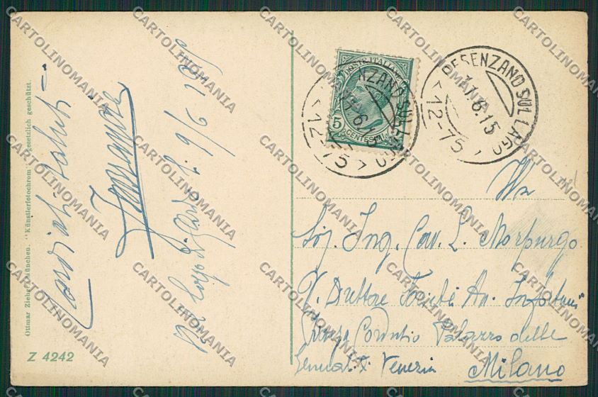 Brescia Isola del Garda cartolina ZC3529 – retro