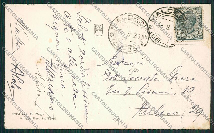 Verona Malcesine cartolina ZC3553 – retro