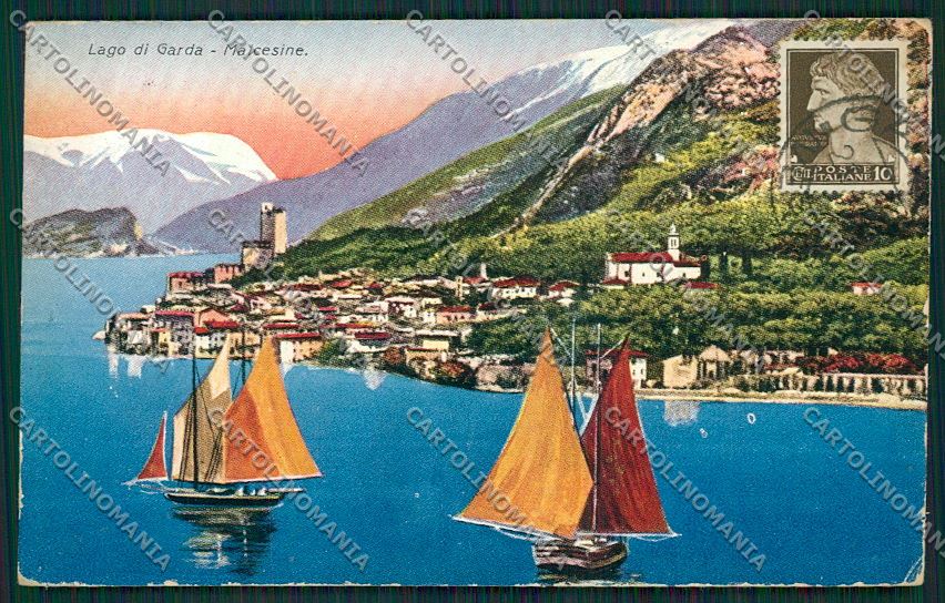 Verona Malcesine cartolina ZC3562 – fronte