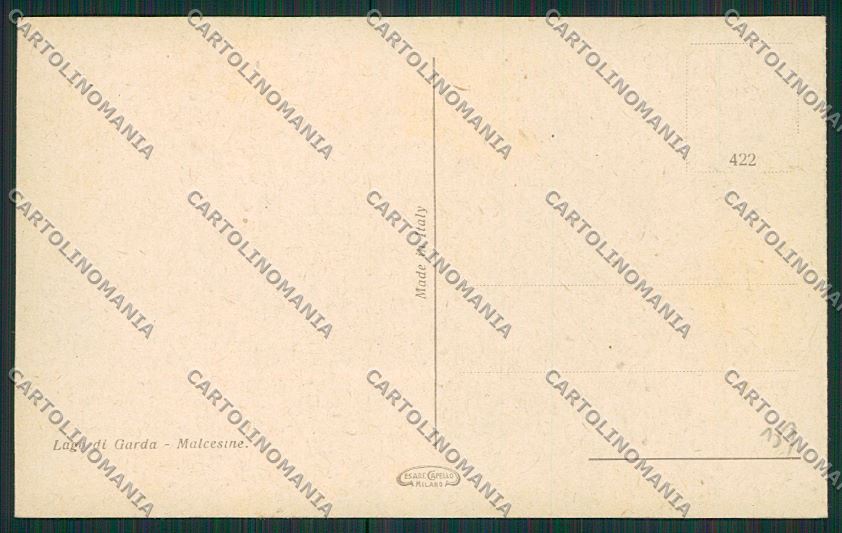 Verona Malcesine cartolina ZC3582 – retro